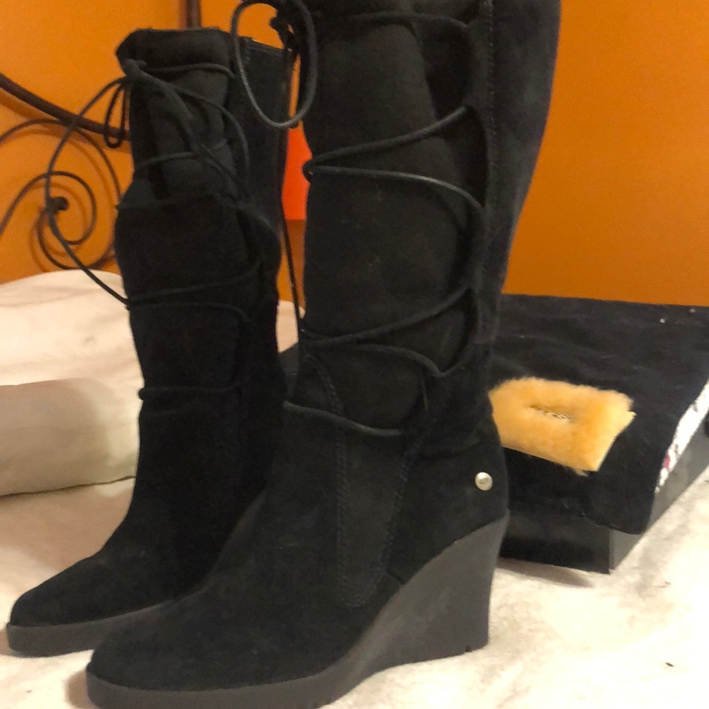 Ugg lace up boots